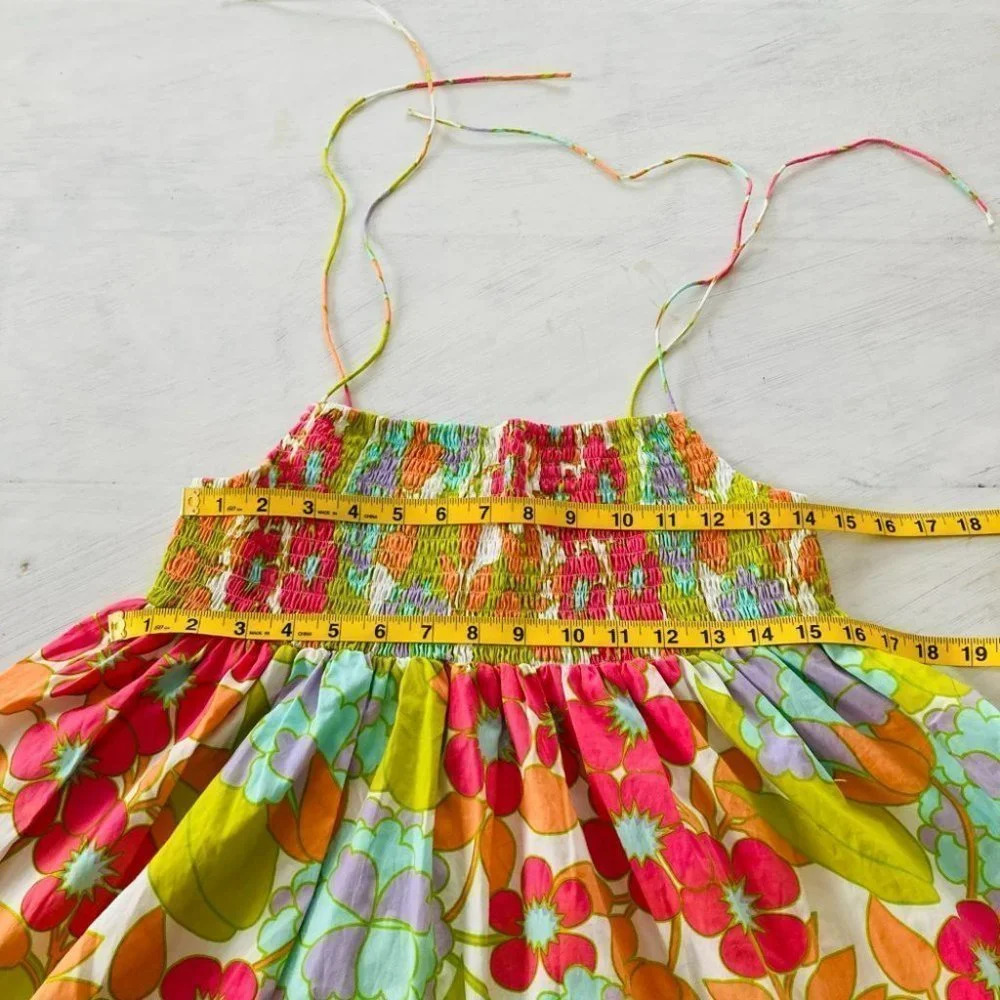 Free People SWF En-Flowered Midi Dress Size Large NWOT $349 - Picture 8 of 13